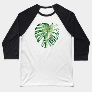 Monstera leaf Baseball T-Shirt